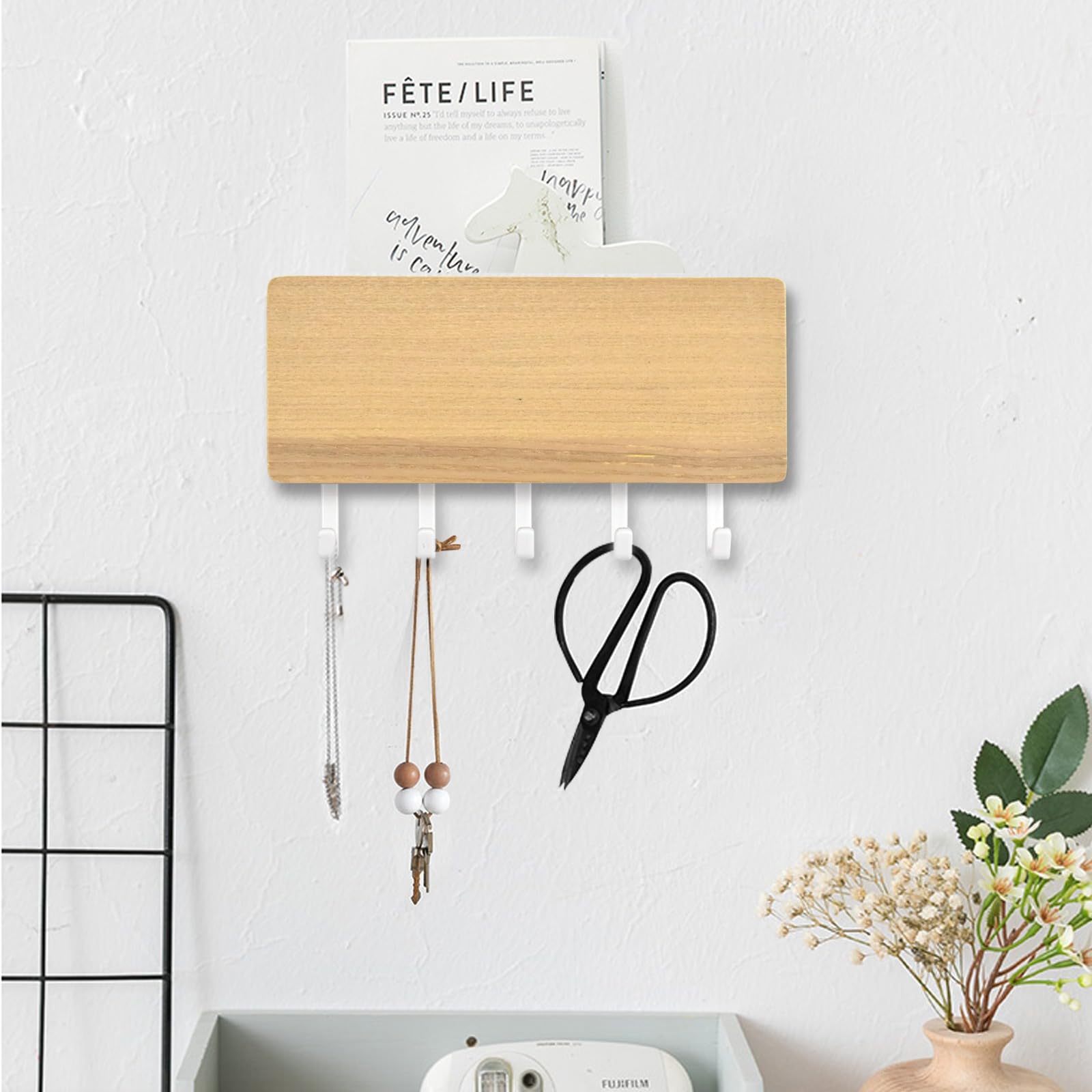 GROVEMADE (Wood Catch-All) 壁掛け収納（鍵フック付き） GROVEMADE (Wood Catch-All) 壁掛け収納（鍵フック付き） Home Office